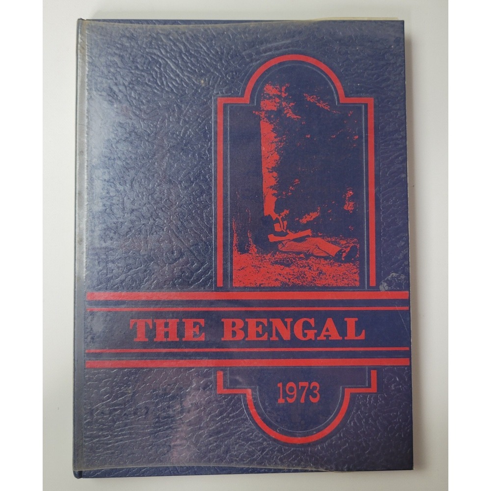 Vintage 1973 The Bengal Yearbook The Rayen School Youngstown Ohio Hardcover